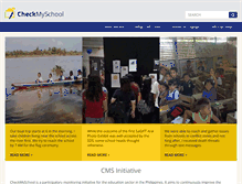 Tablet Screenshot of checkmyschool.org